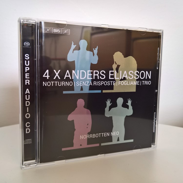 Konvolut CD-skiva 4 x Anders Eliasson