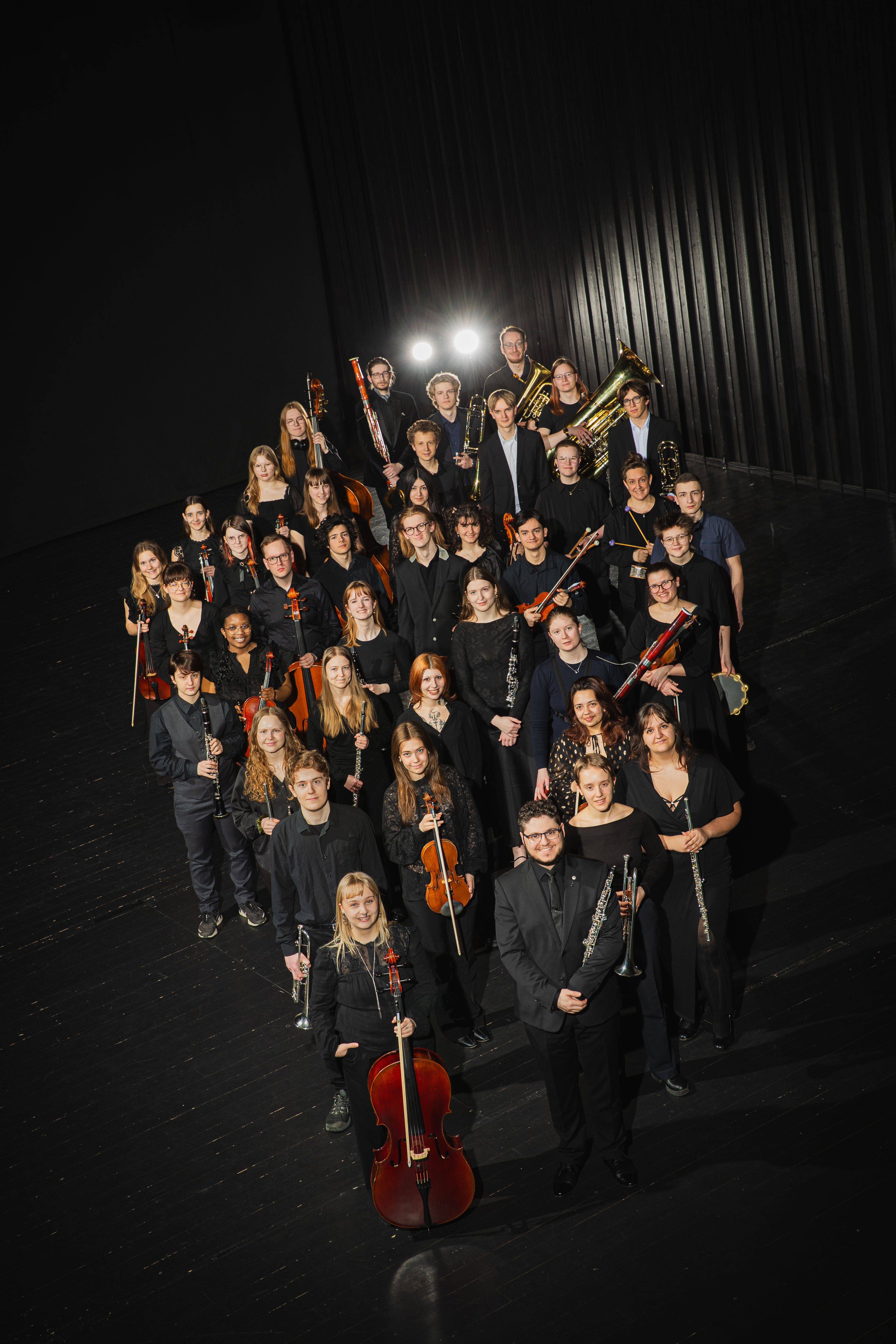 Ensemblebild - Norrbottens Ungdomssymfoniker