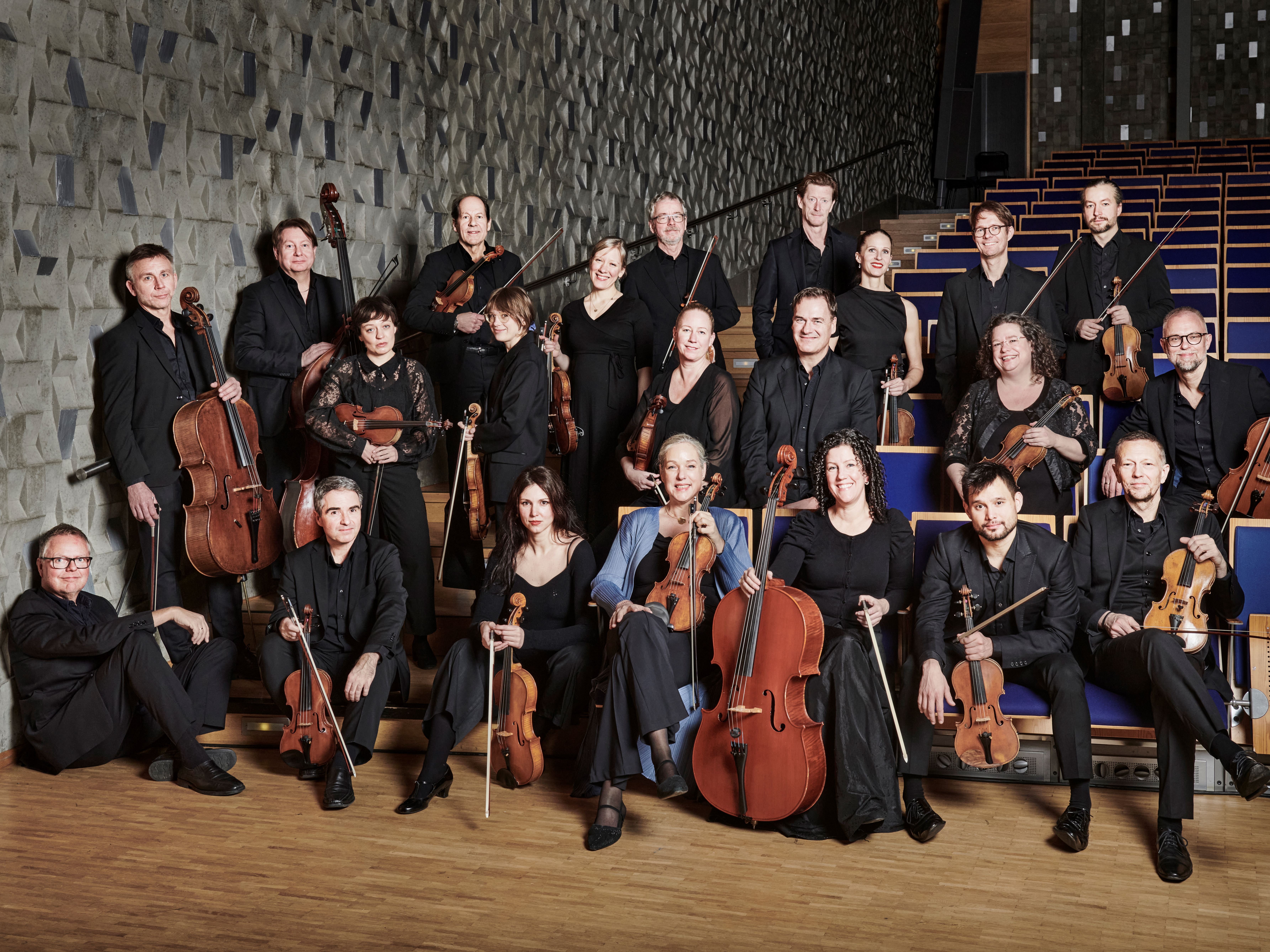 Ensemblebild på Norrbottens Kammarorkester