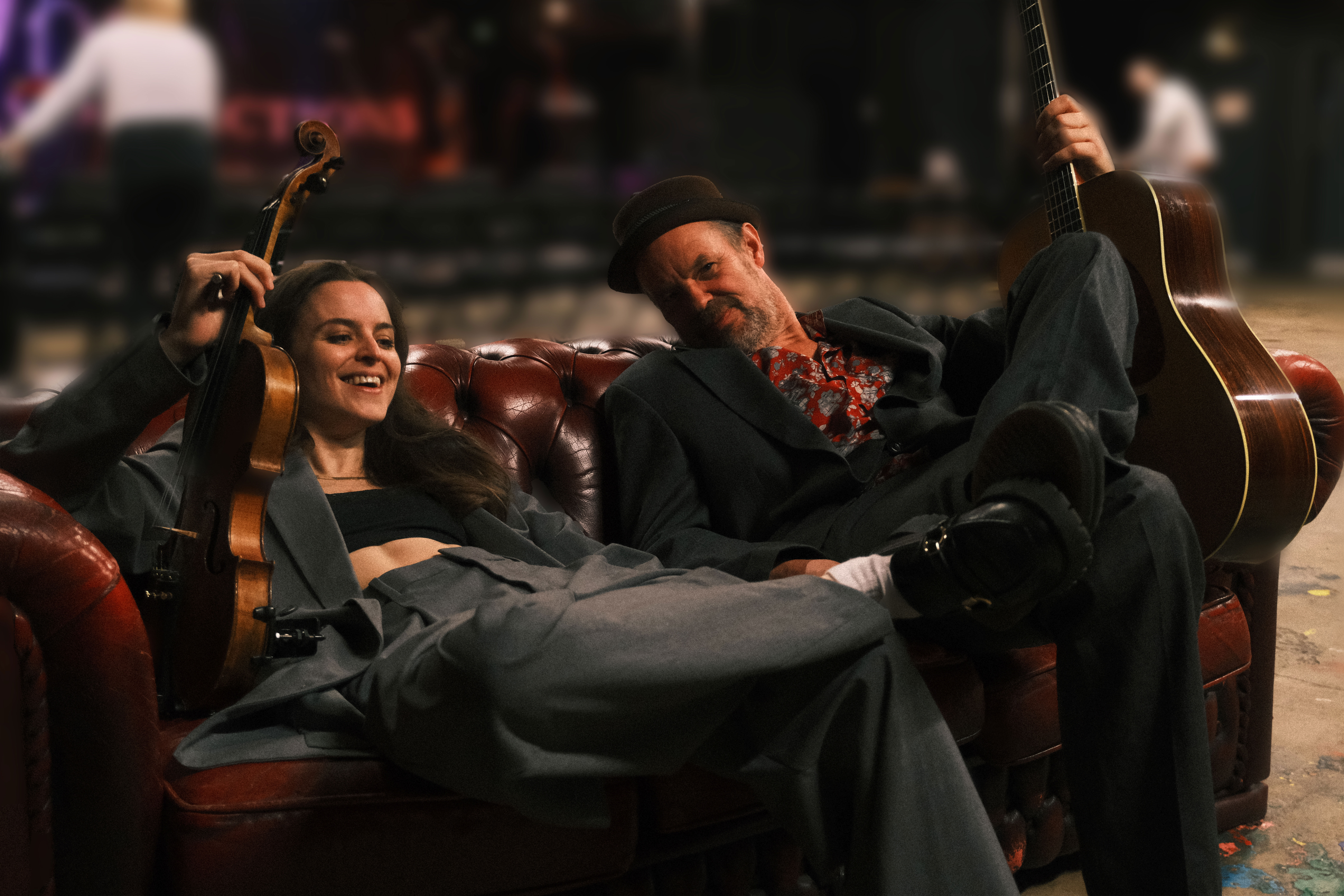 Artisterna Ian Carr & Laura Wilkie